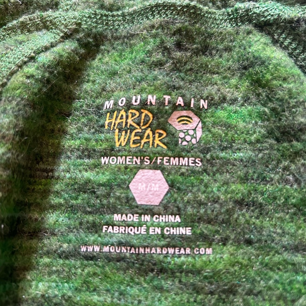 Mountain Hardwear Green Women's Sweater 4024 - Picture 2 of 4